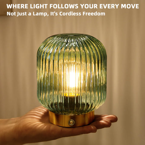 MJ PREMIER memory-function cordless lamp saves your preferred brightness