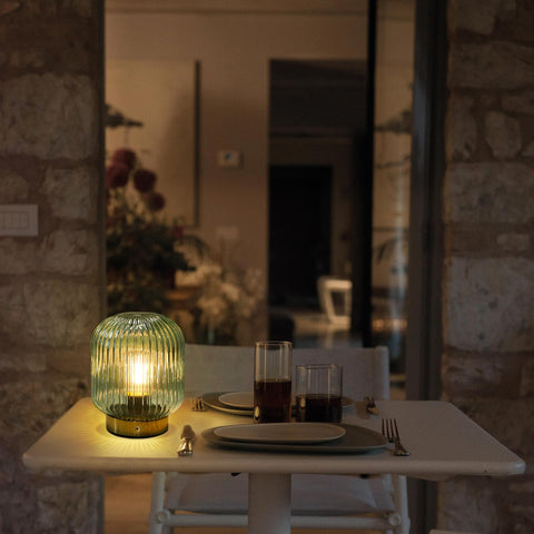MJ PREMIER portable decorative lamp for desks, shelves, and nightstands
