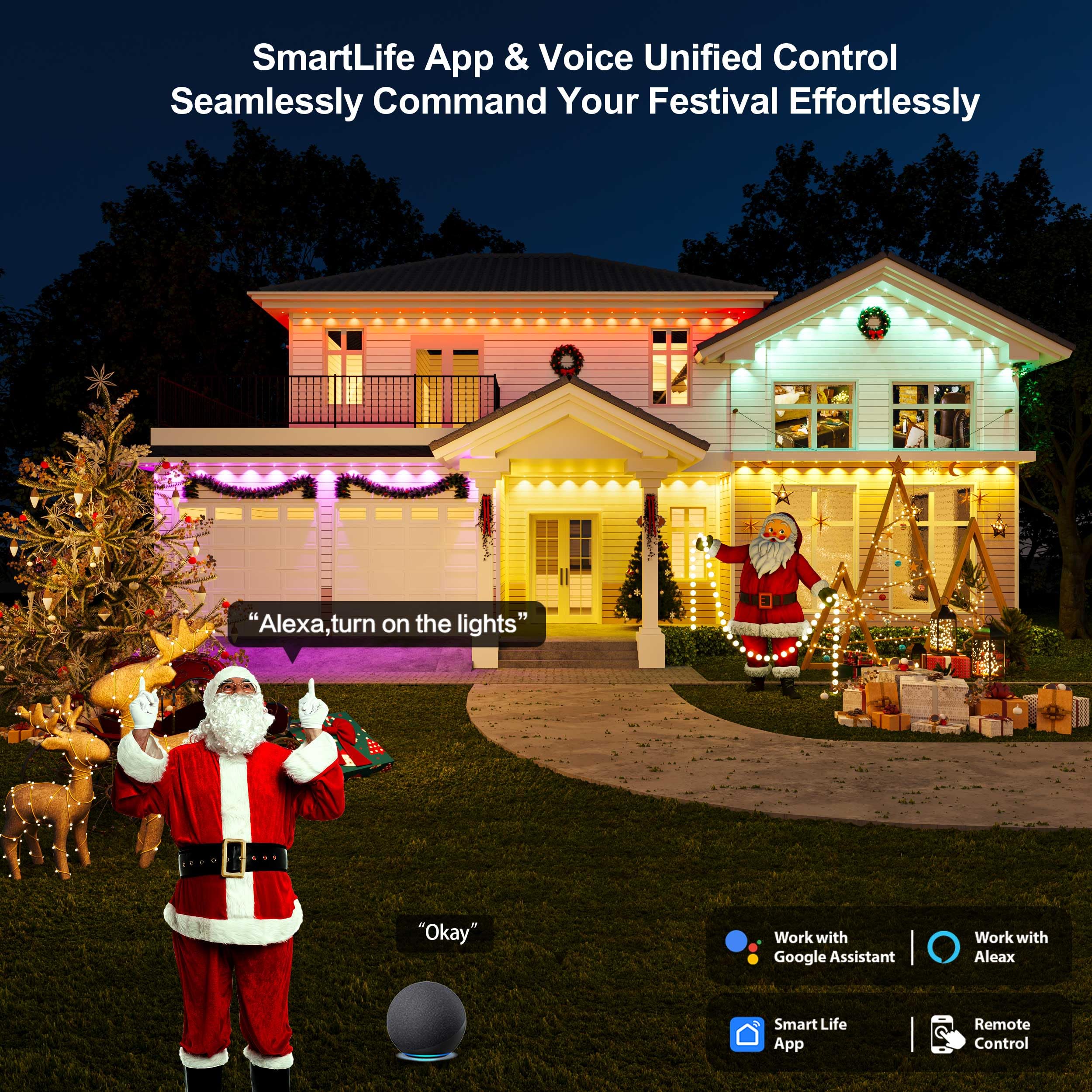 MJHH music-sync mode makes lights dance with your playlist.