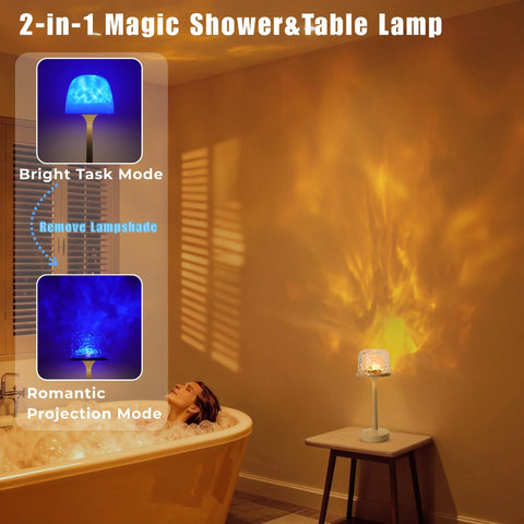 MKIIACH touch-control shower light offering convenient dimming