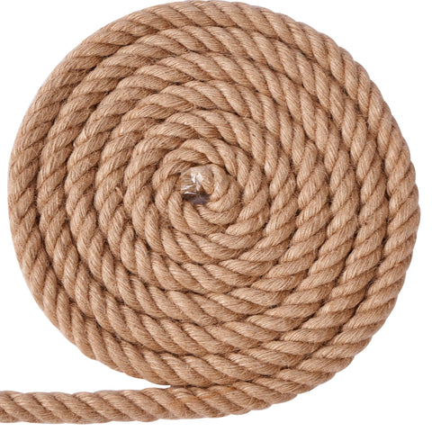 MKMJ jute rope in indoor outdoor use demonstration.