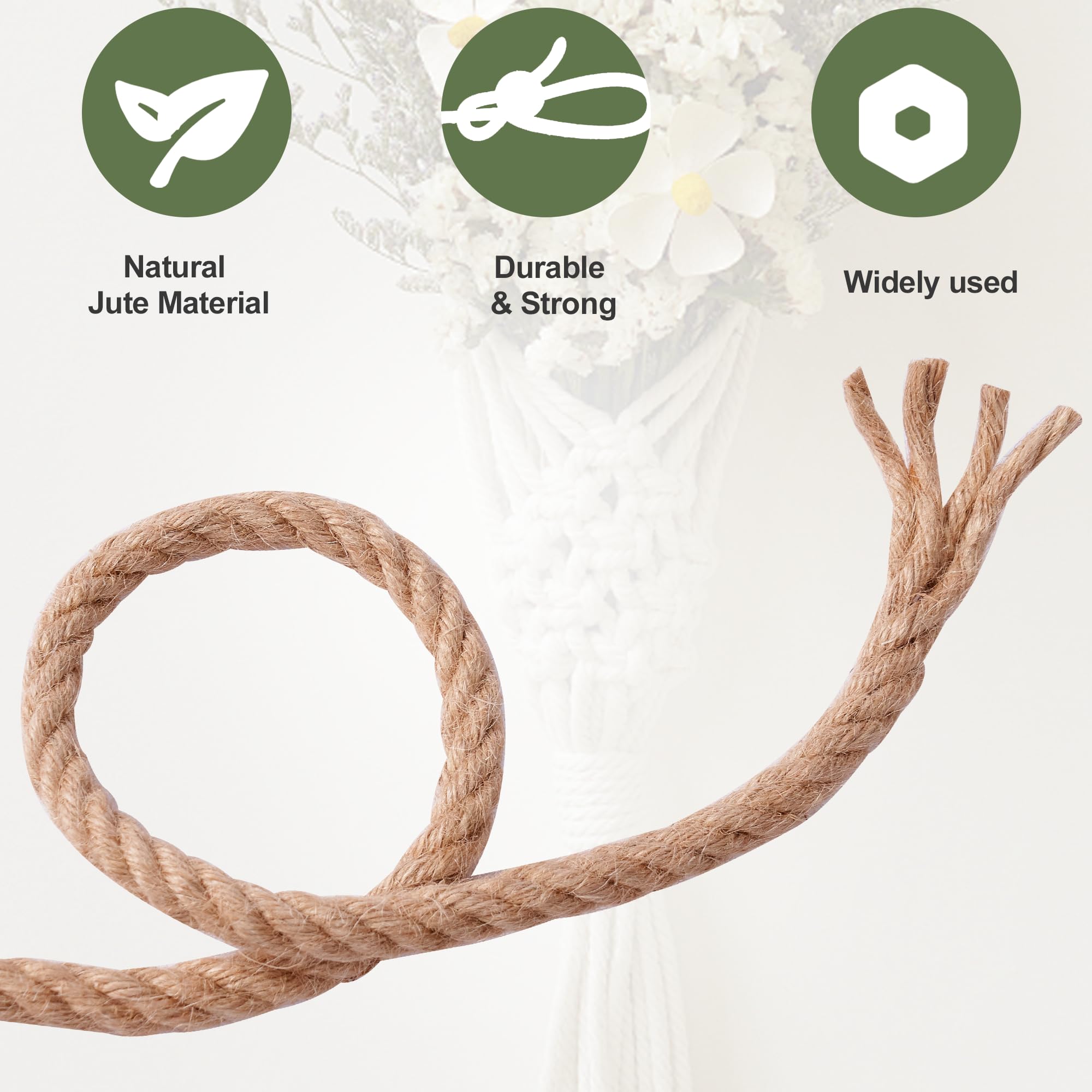 MKMJ jute rope outdoor-utility reliable for gardening and workshop tasks