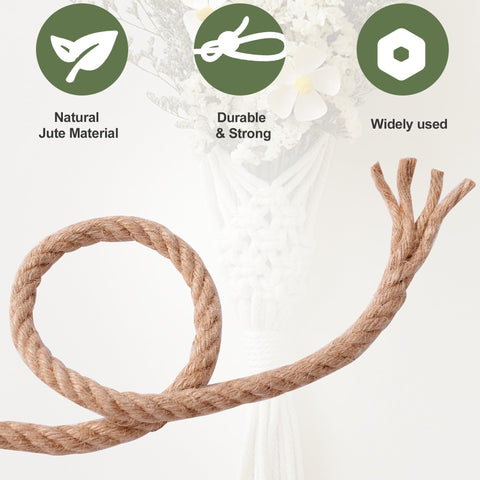 MKMJ jute rope outdoor-utility reliable for gardening and workshop tasks