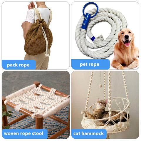 MKMJ outdoor-use rope for versatile garden and outdoor tasks