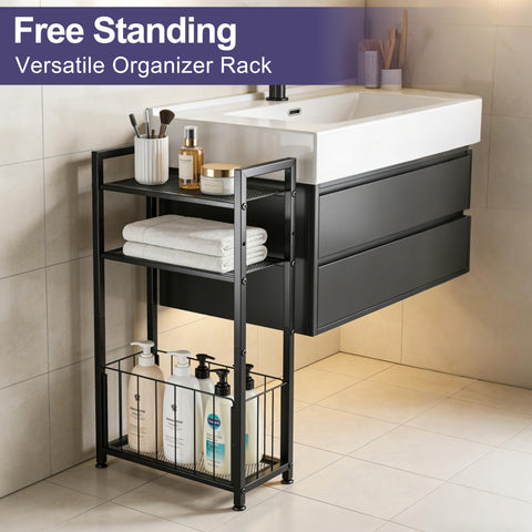 MKRBJ capacity-friendly stand holds several rolls, reducing trips to refills.