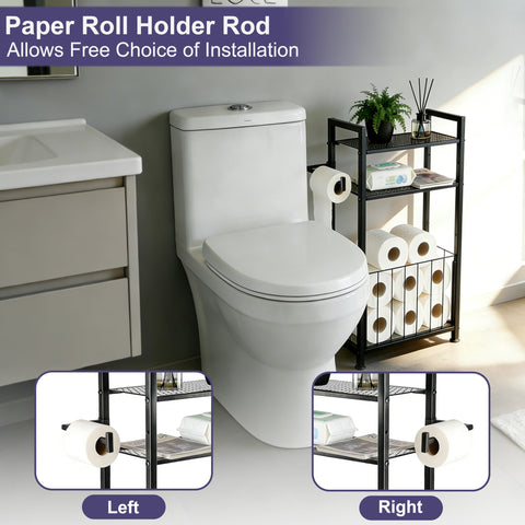 MKRBJ stable base prevents tipping while keeping paper dry and accessible.
