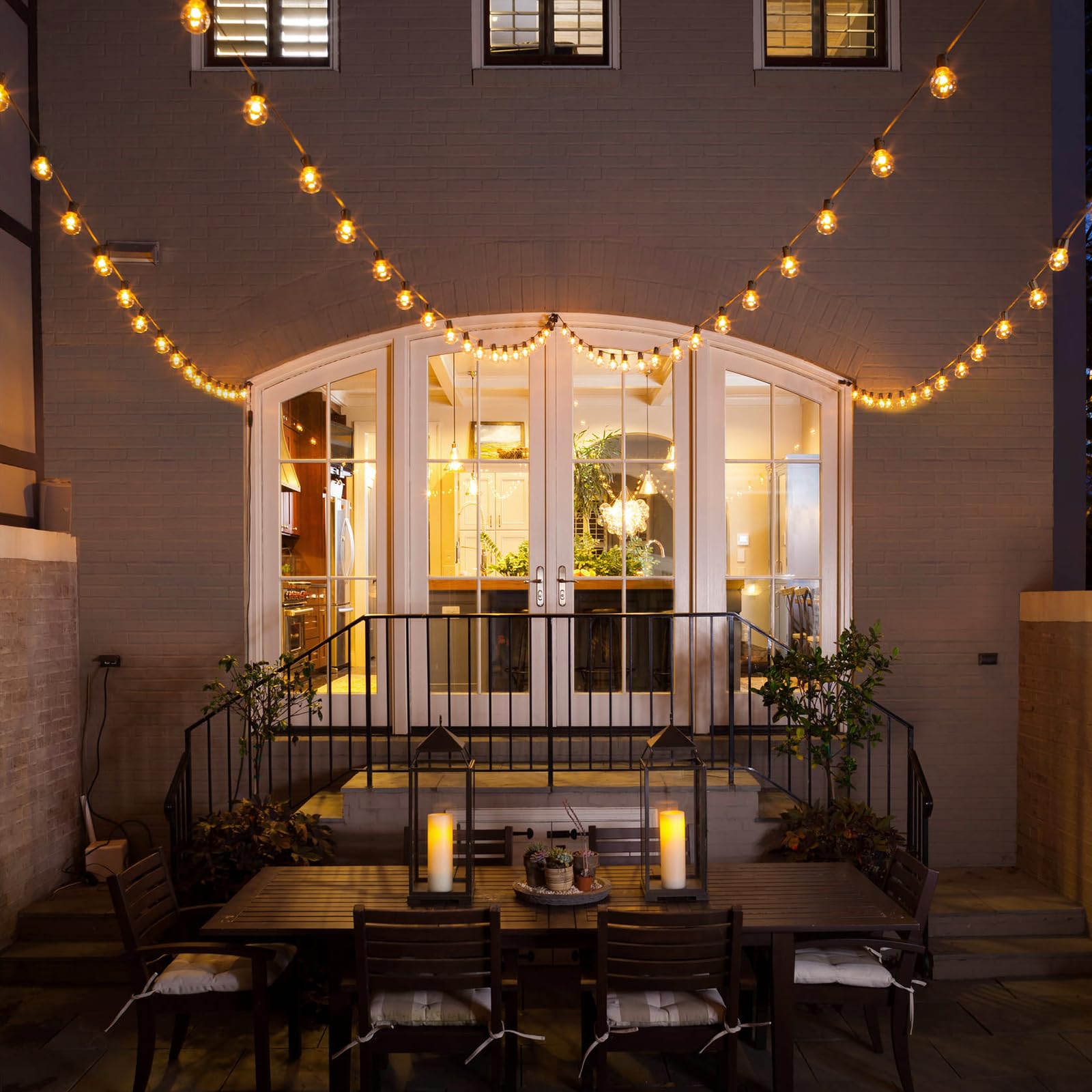 Mlambert energy-efficient LEDs offer cost-effective evening lighting.