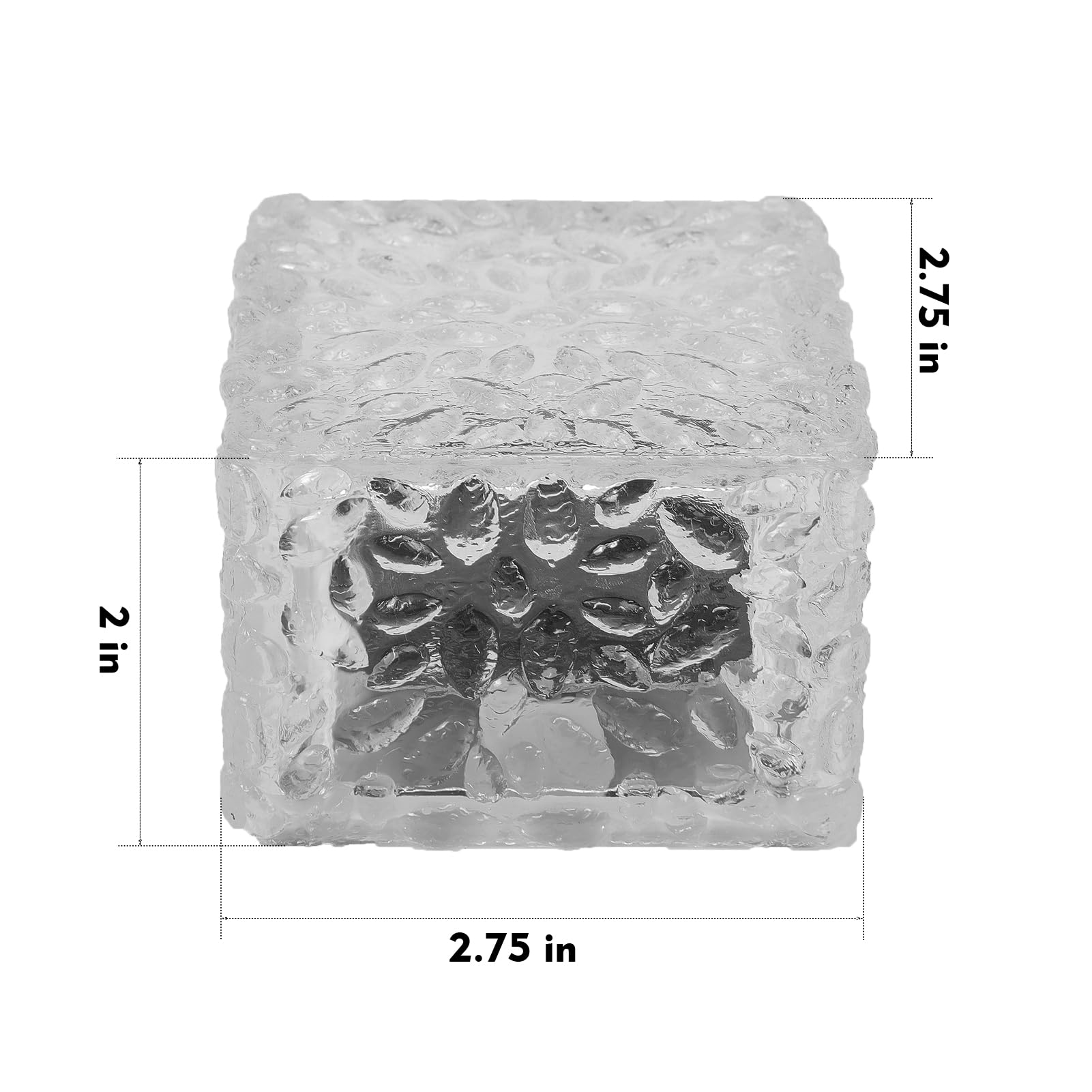 MLKNK Solar Brick Lights brighten patios with durable, energy-efficient LEDs