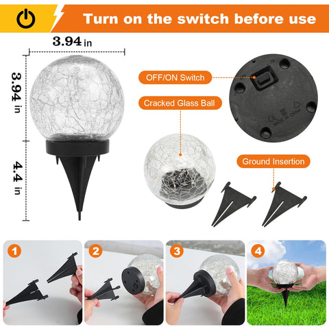 Easy setup for seniors and kids in minutes with MLKNK globe lights.