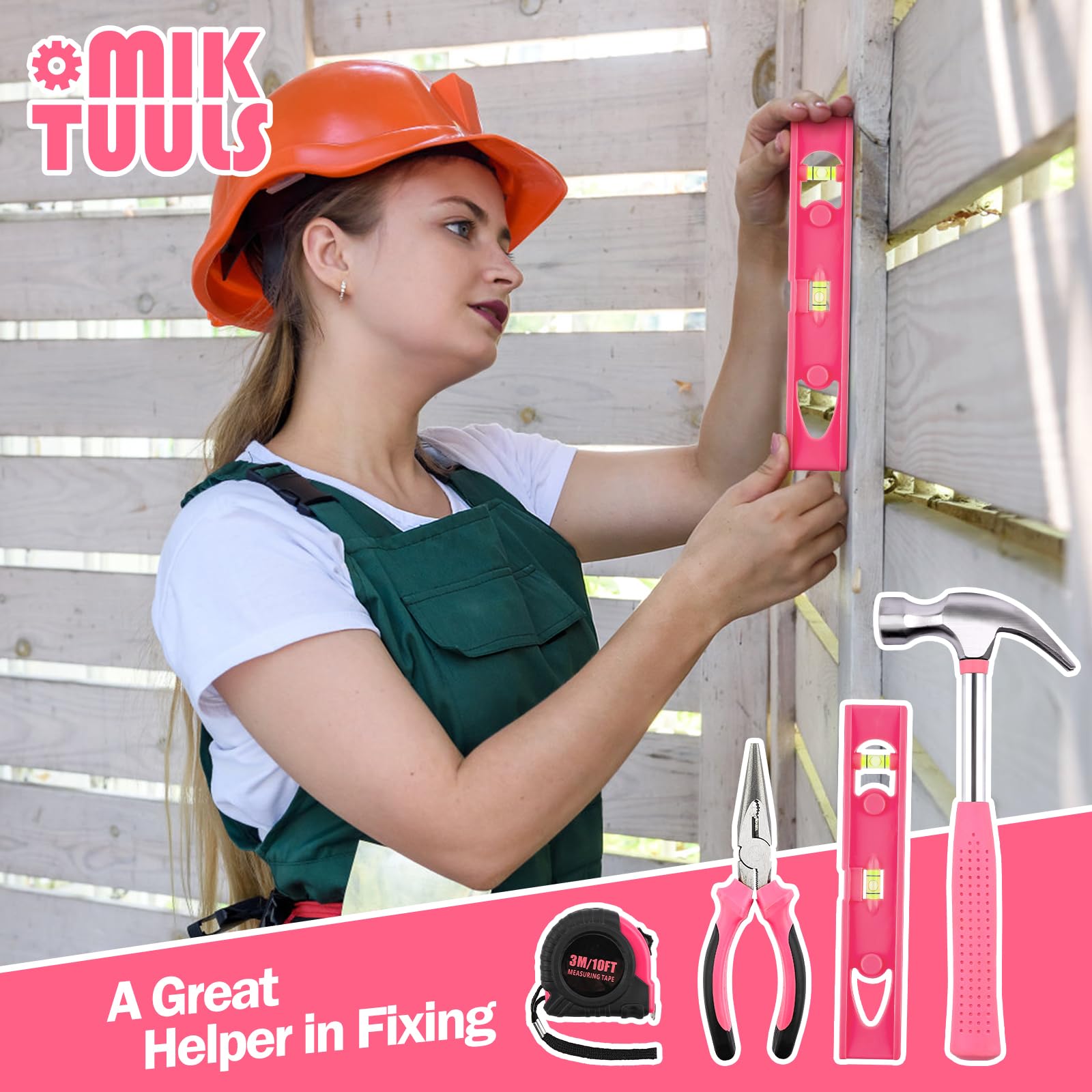 MLKTUULS extension bar reaches tight spaces for drilling tasks.