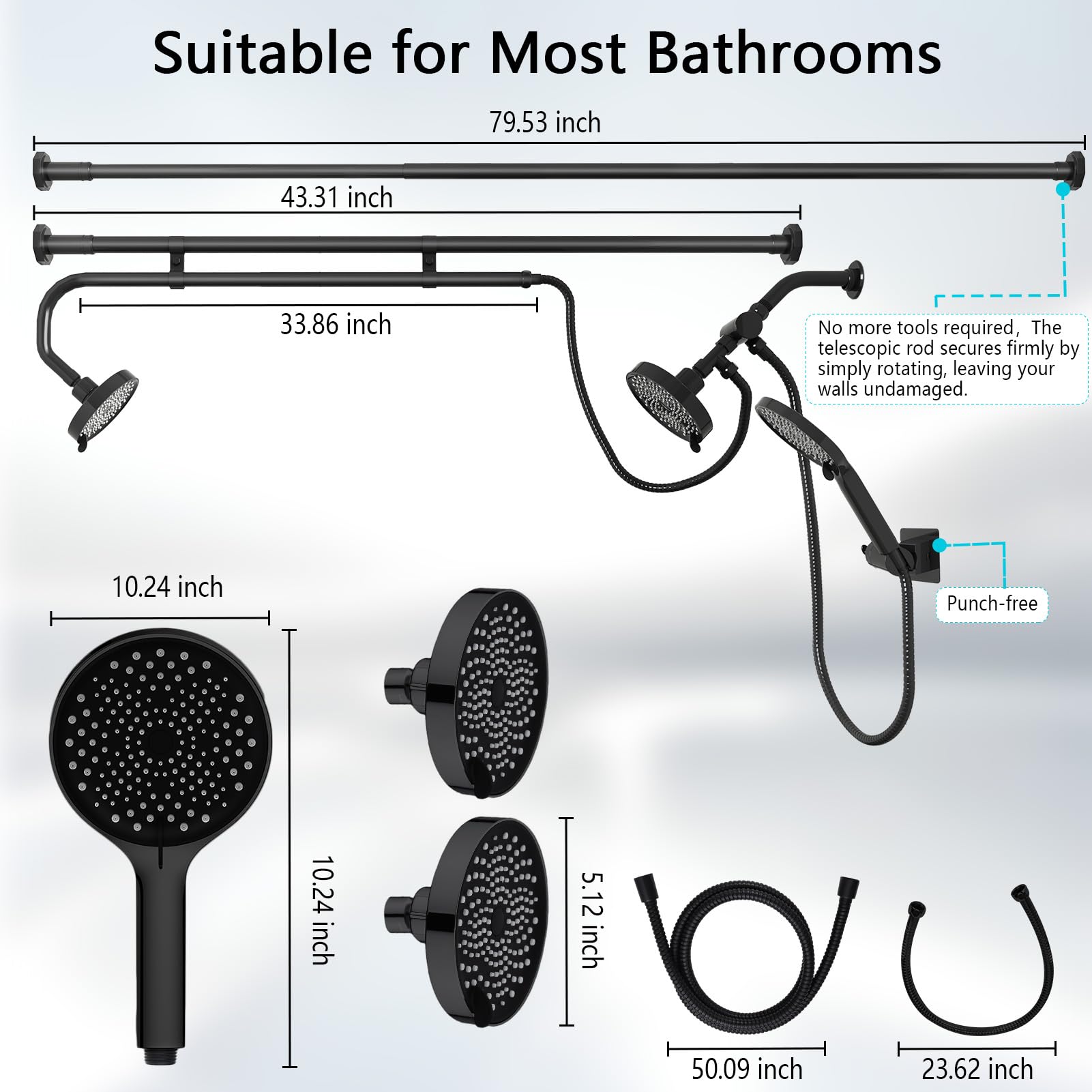 MLLNFUE leak-proof seals provide drip-free operation