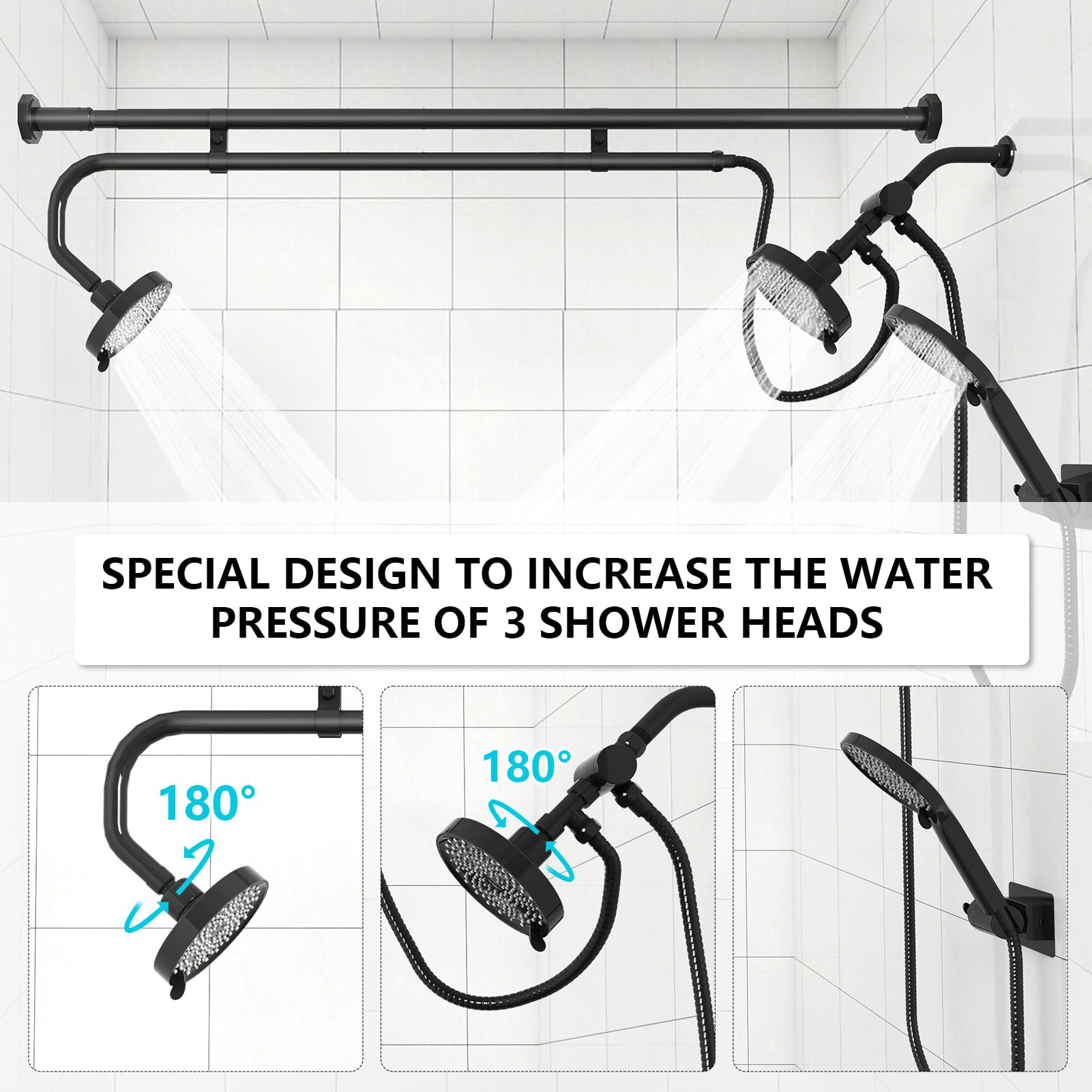 MLLNFUE durable stainless steel and ABS construction