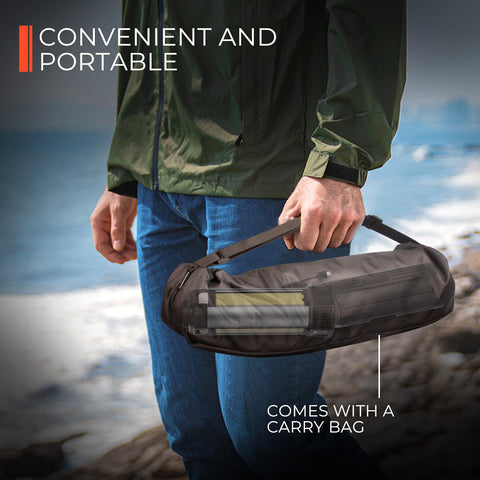 Mlogiroa cordless LED light delivers up to 2000 lumens for projects.