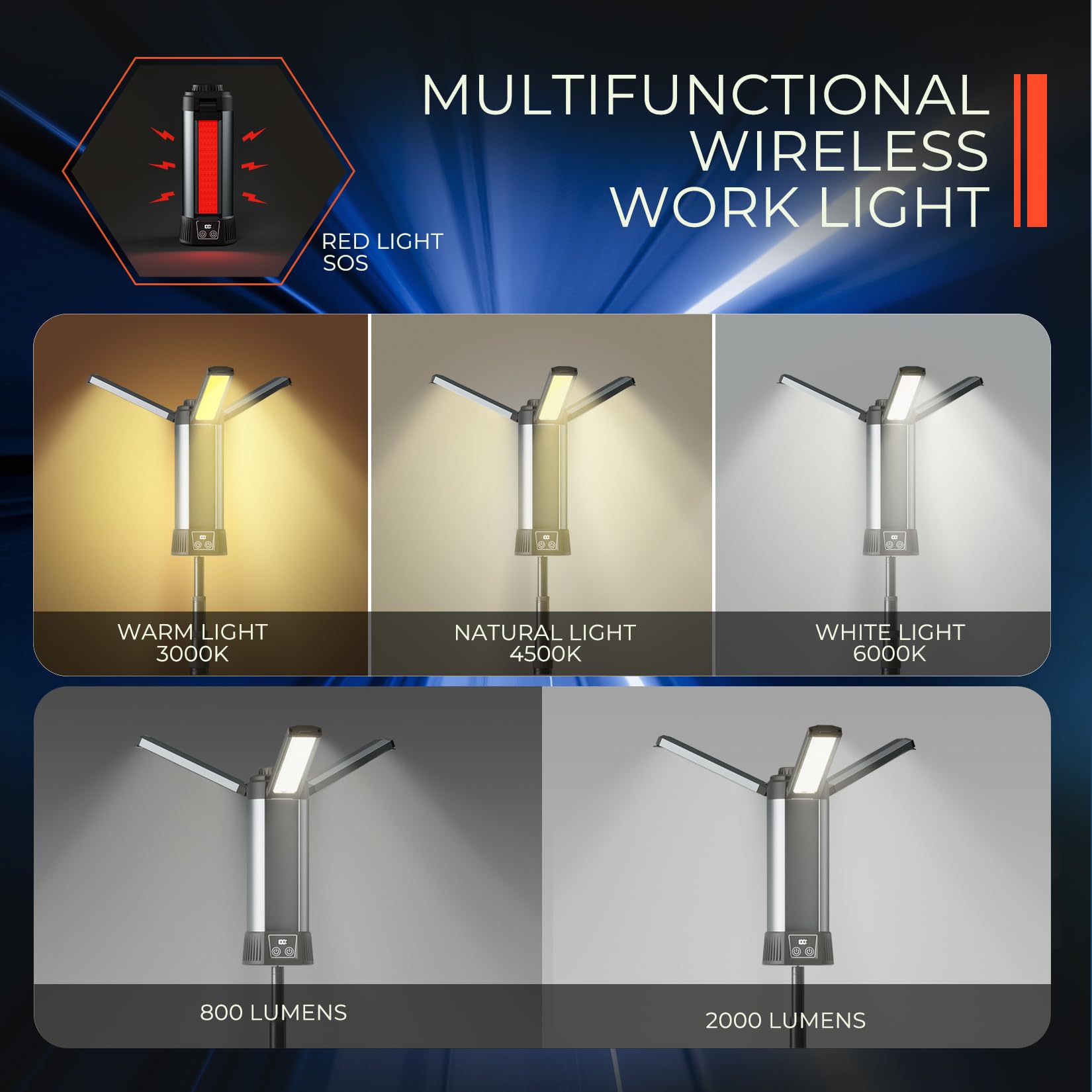Mlogiroa telescopic tripod supports adjustable height on the go.