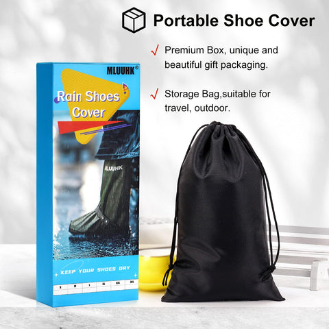 MLUUHK reinforced sole delivers reliable traction on wet surfaces.