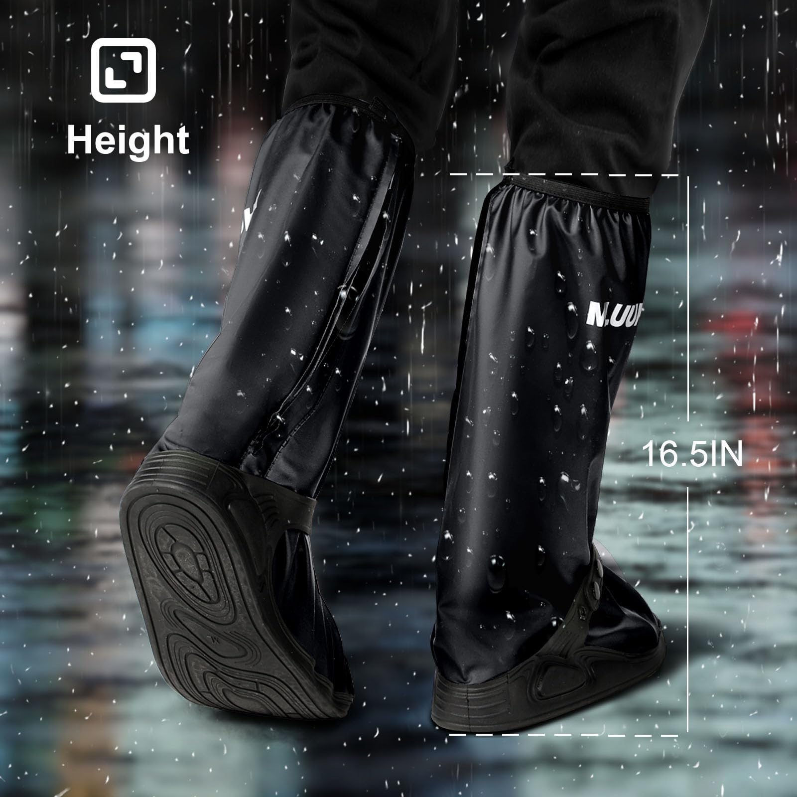 MLUUHK reusable covers help you stay dry in unpredictable weather.