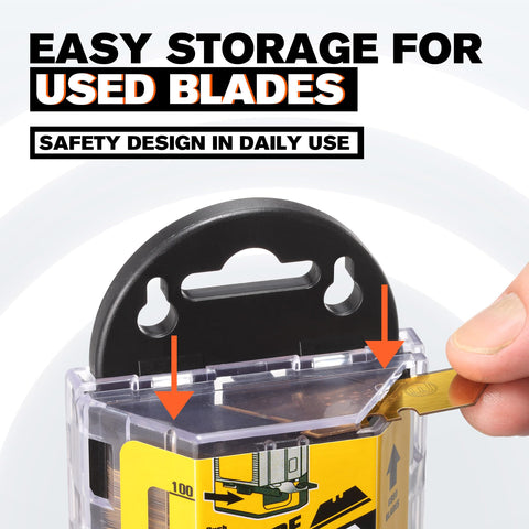 M MEEPO box cutter blades fit standard boxes and knives