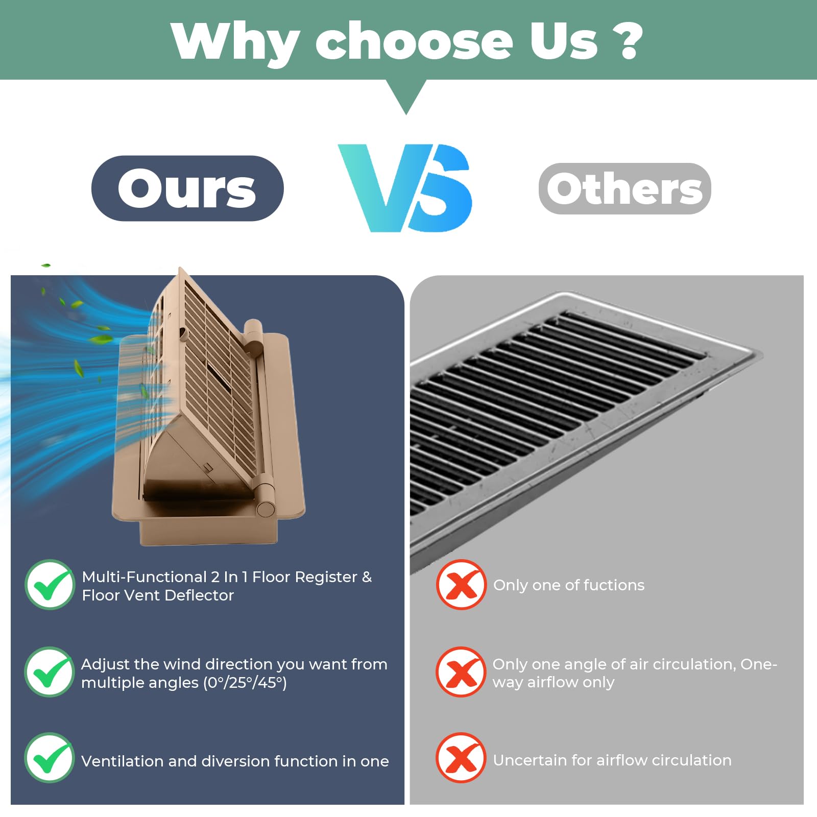 MMFSF vent cover in home or office context shows versatile placement
