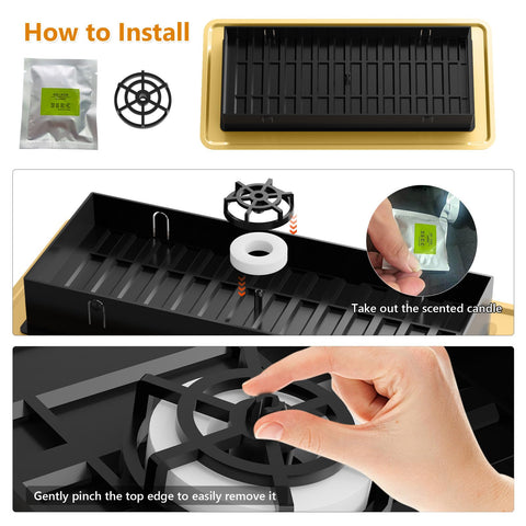 MMFSF easy-installation vent cover with tool-free setup for quick installation.