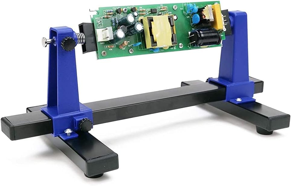 MMOBIEL adjustable PCB holder base with heavy stability for precise soldering