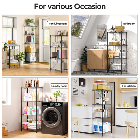MMZG shelf in humid environments with water-resistant coating enhances durability