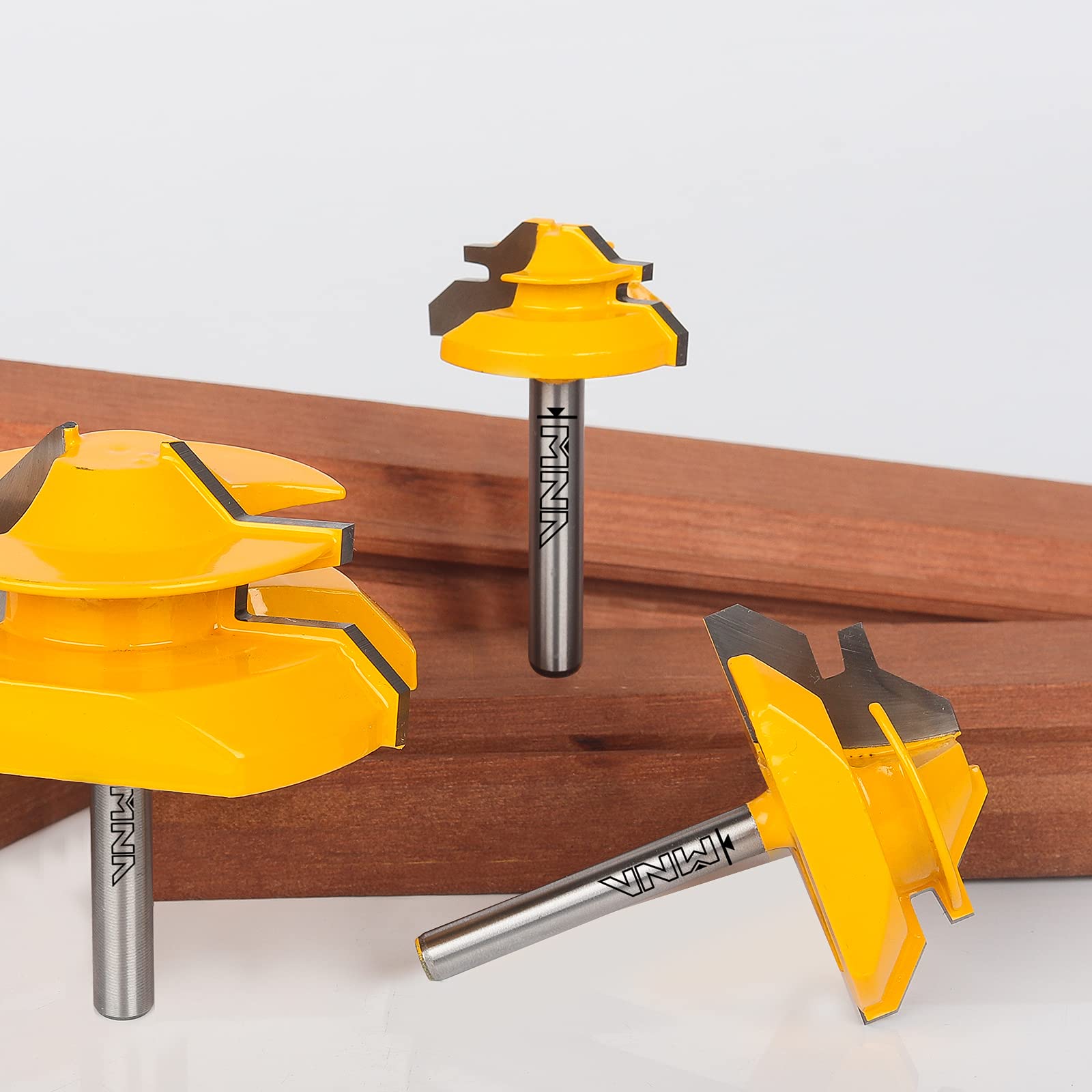 MNA 1/4 inch shank is compatible with many routers