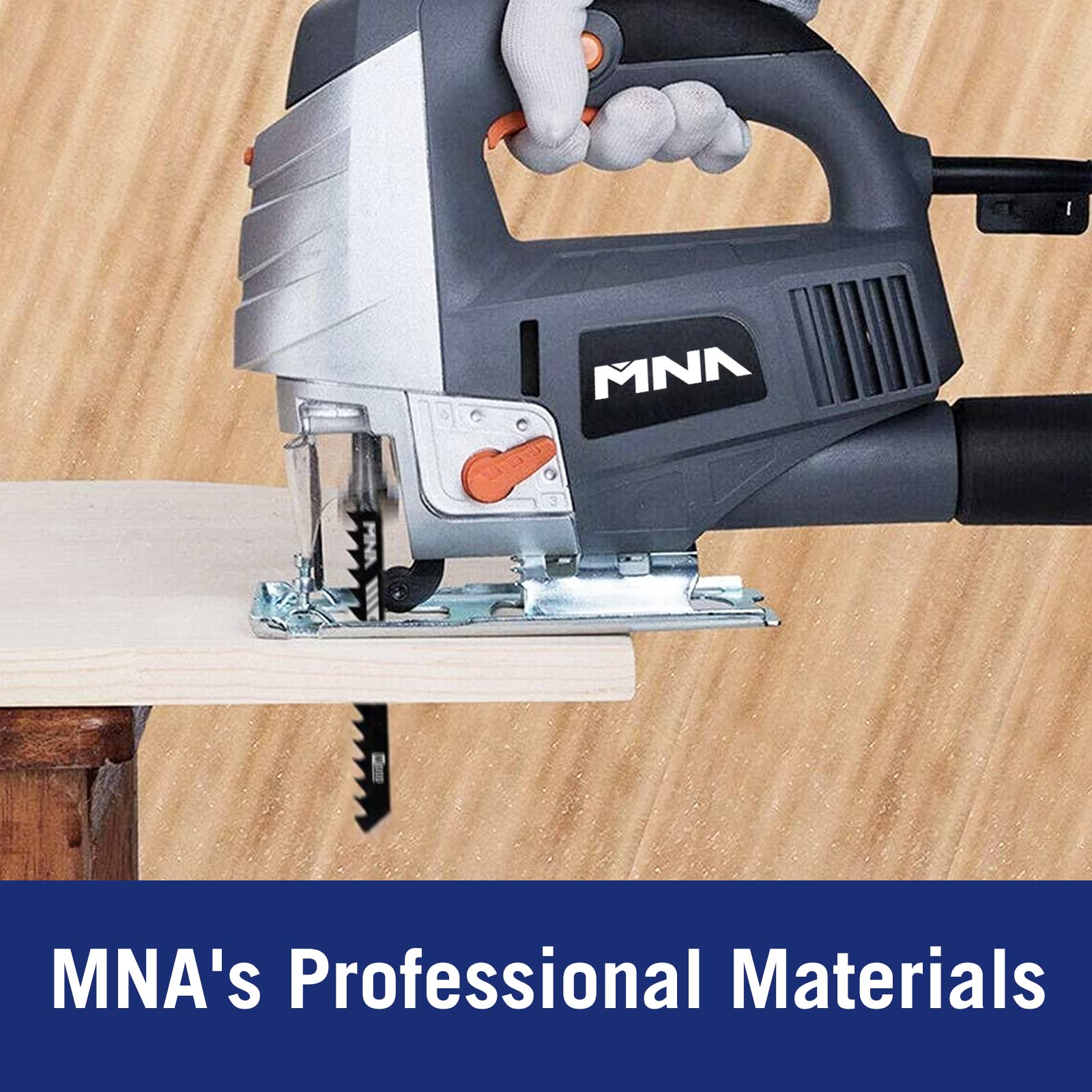 MNA durable carry case keeps blades organized and portable.