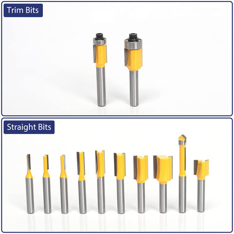 MNA European edition router bits offer precision for traditional woodworking tasks.
