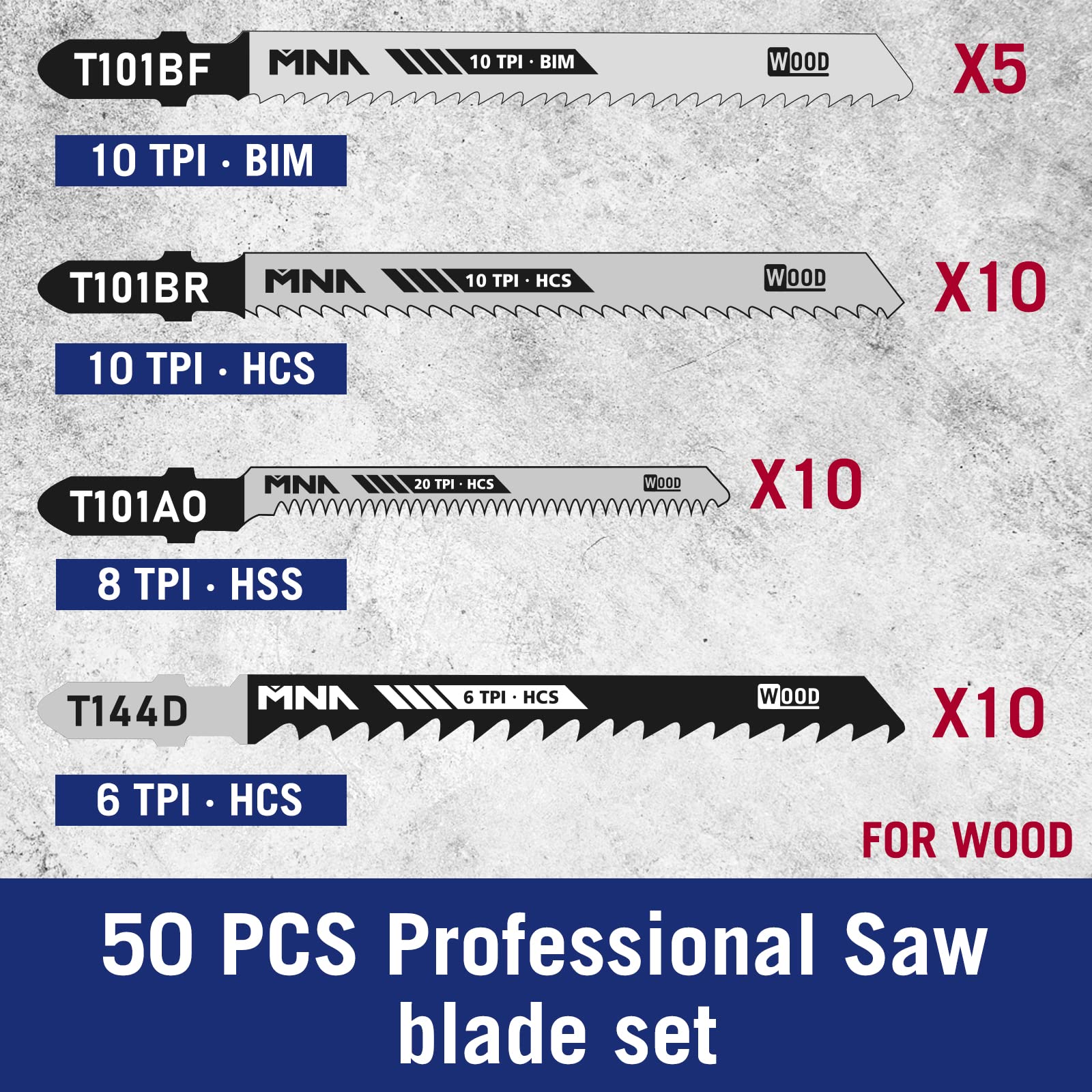 MNA metal-cutting blades deliver durable, fast metalwork for project efficiency.