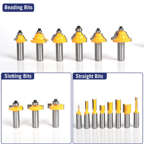 MNA Router Bits carbide grade C3 emphasizes wear resistance and sharp edges.