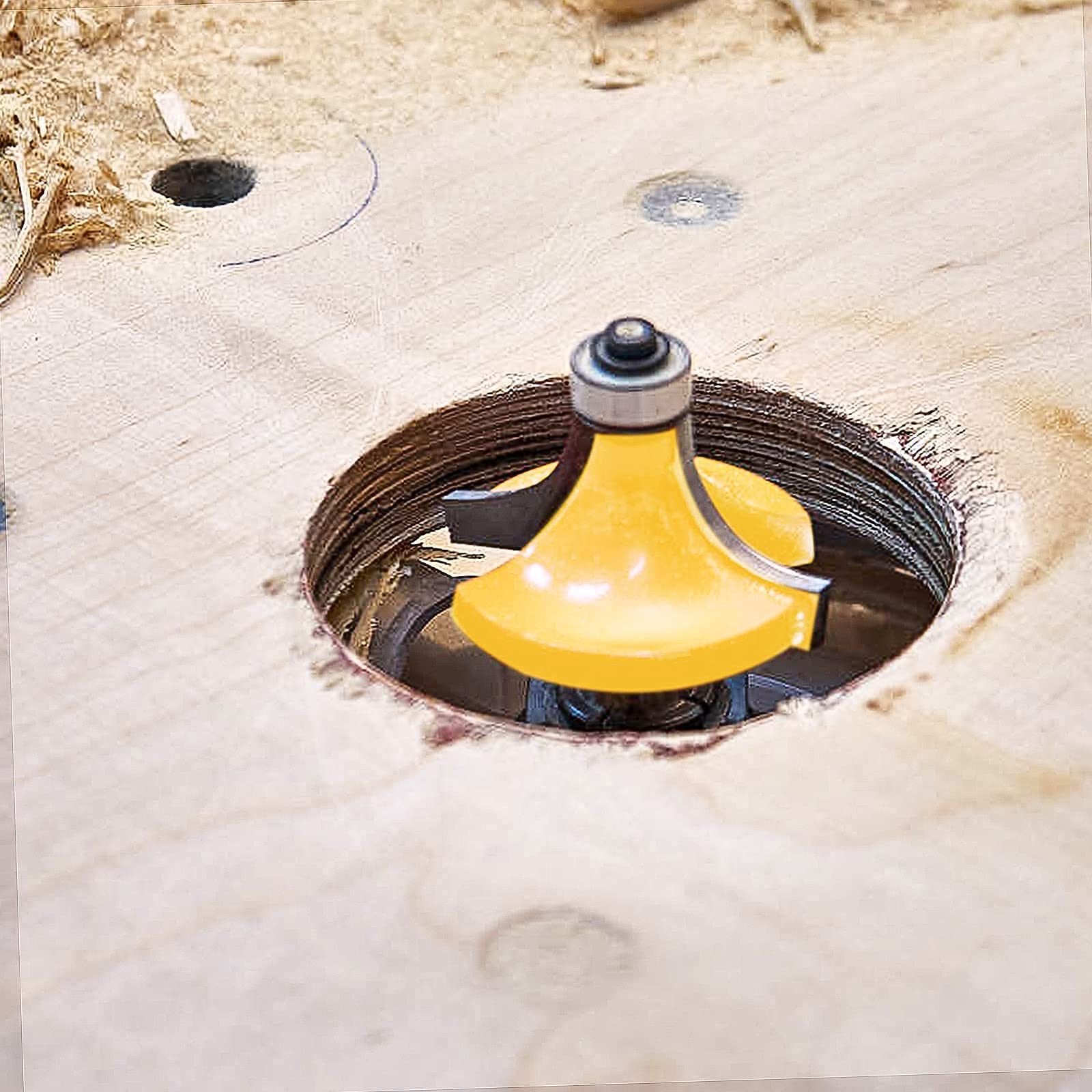 MNA Router Bits half-inch shank compatible with major brands increases flexibility.