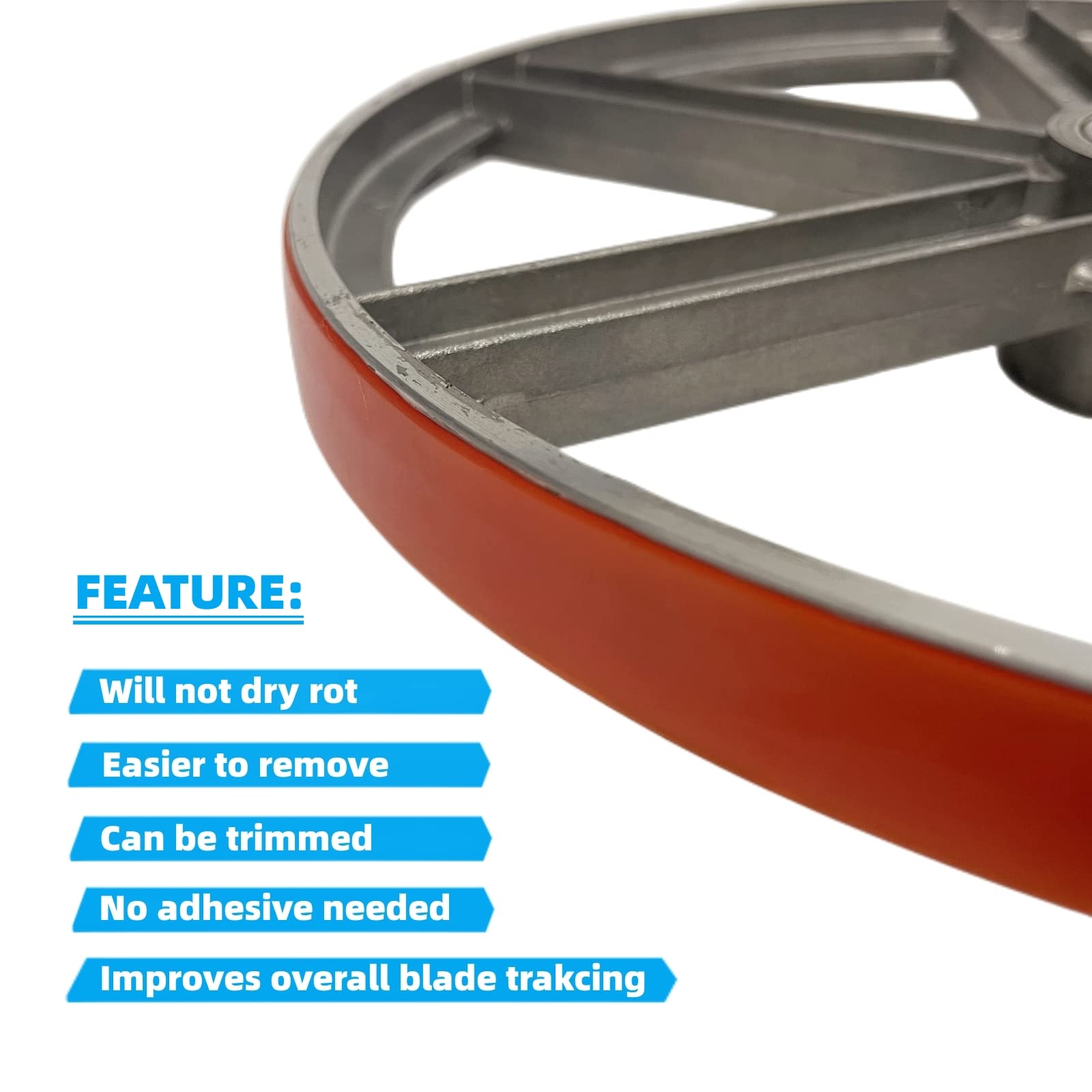 MNYCPB installed wheel-ready tires support dependable performance on your saw.