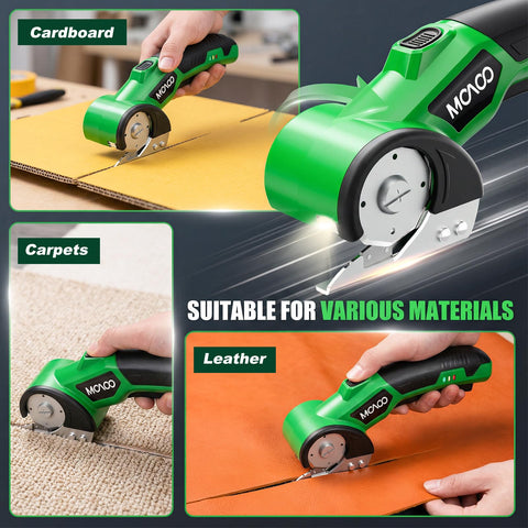 MOAOO Cardboard Cutter safety lock protects during handling