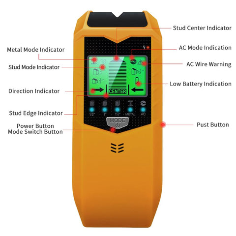 MOCITA detects AC wires up to 51 mm, reducing risk while drilling.