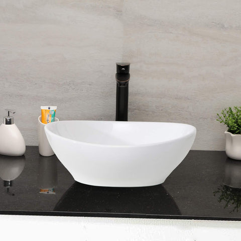 Mocoloo oval sink glaze closeup highlighting durable porcelain glaze resists stains