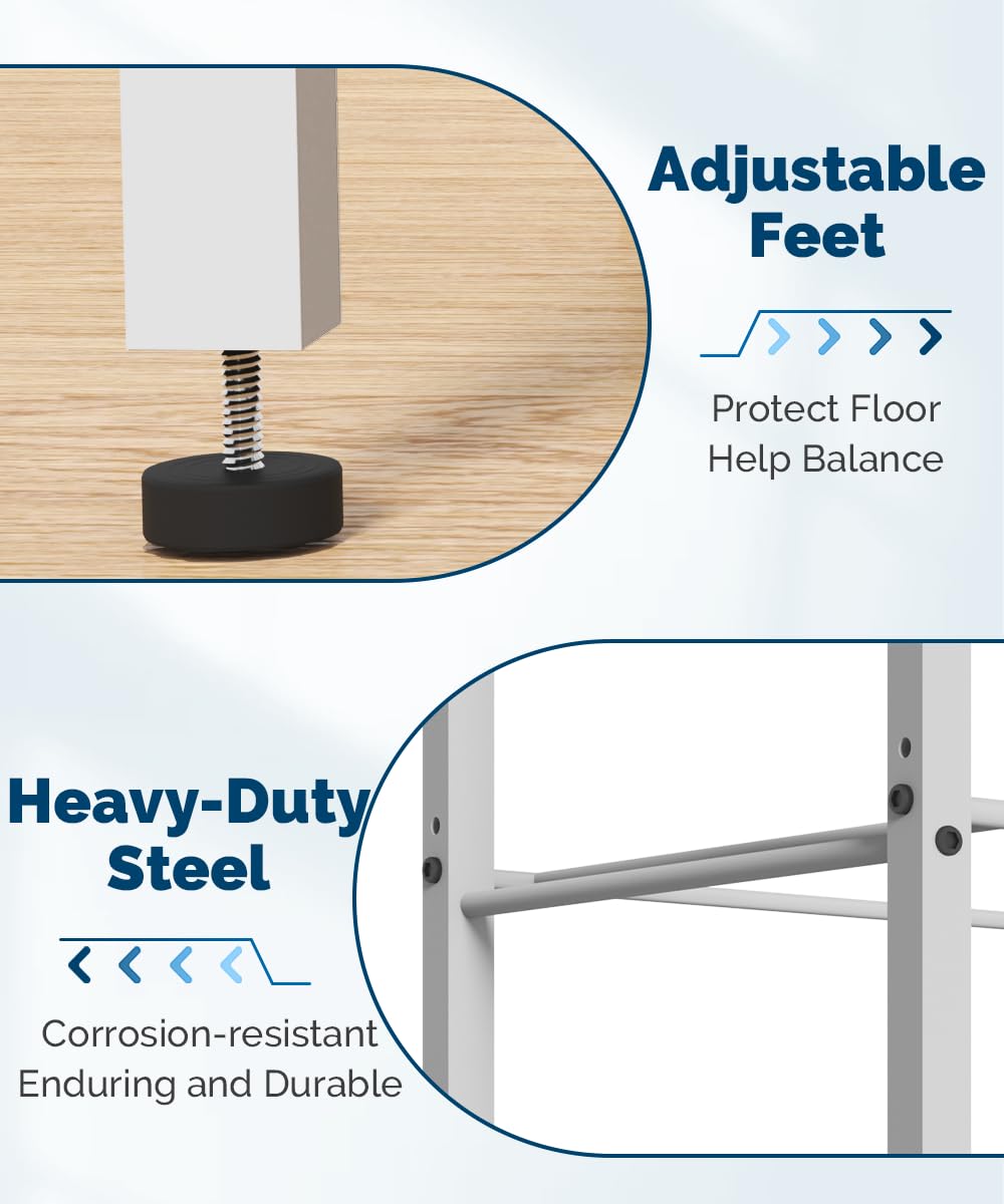 mocomax jug rack with detachable layers enables height customization