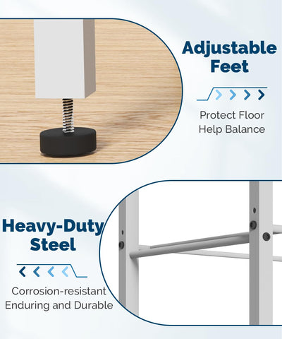 mocomax jug rack with detachable layers enables height customization