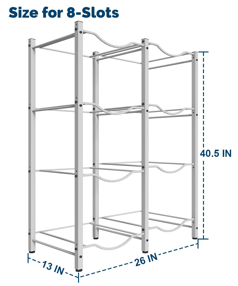 mocomax jug rack in kitchen setup for easy assembly
