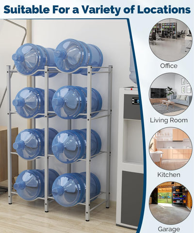 mocomax water jug rack ready for office or breakroom organization
