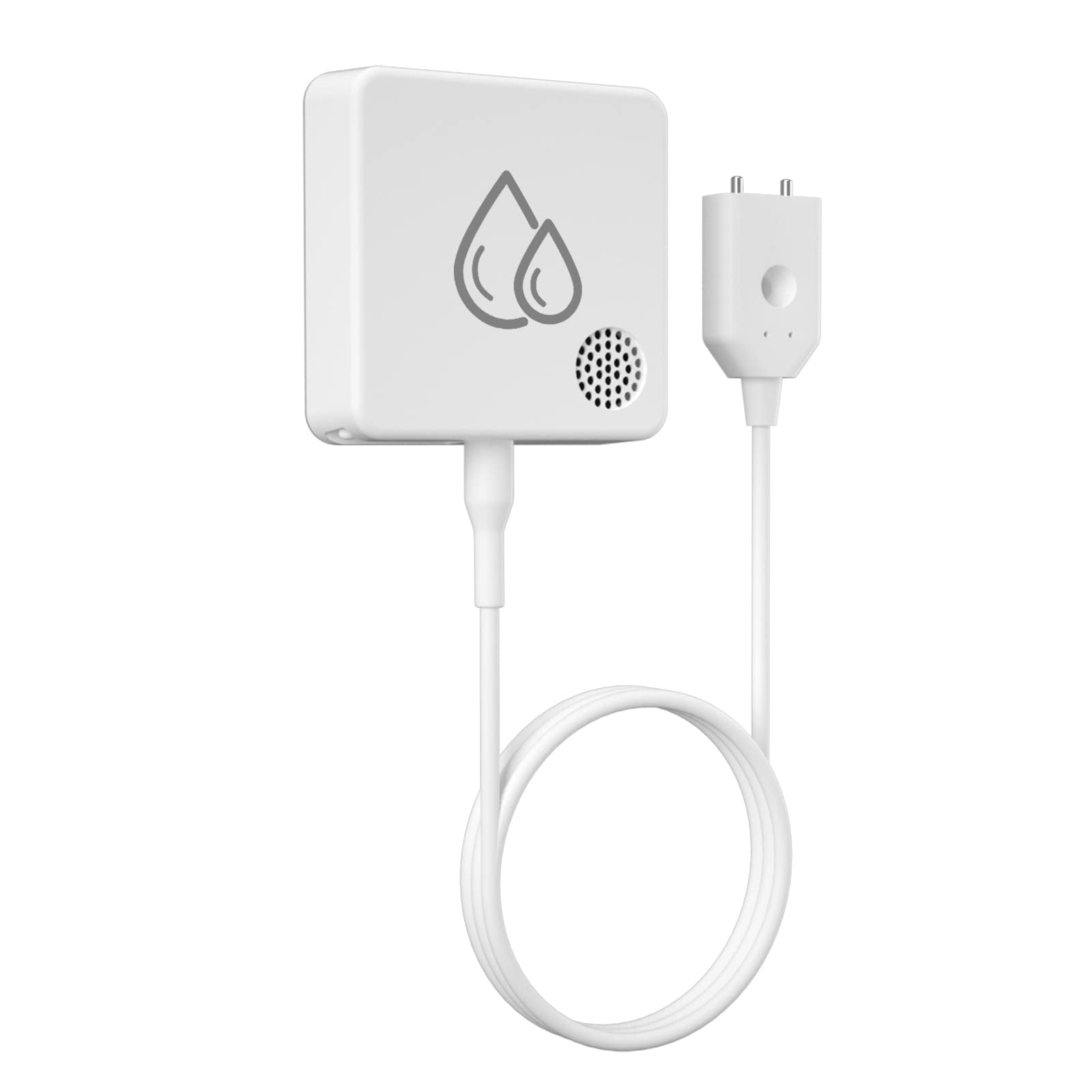 MOCREO SW2 water leak detector front view for discreet placement and monitoring