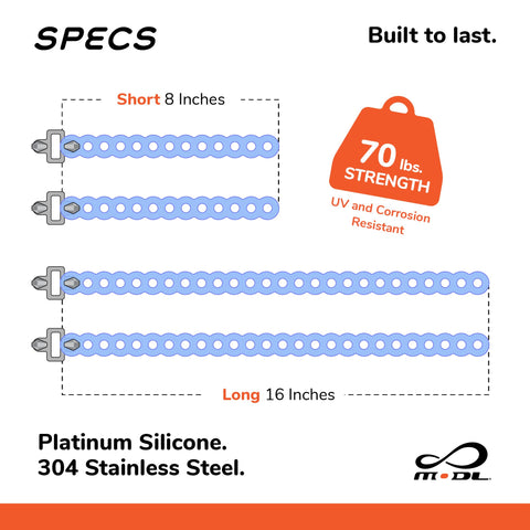 MODL Infinity Tool 2.0 StudLinks secure items firmly during field use.