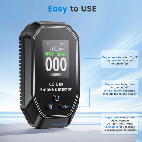 MODOFO TOOL adjustable brightness display for comfortable night viewing