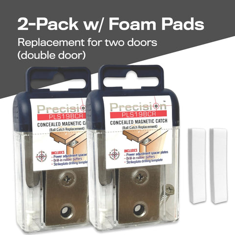 MODTION silent-closure setup for quiet closet doors.