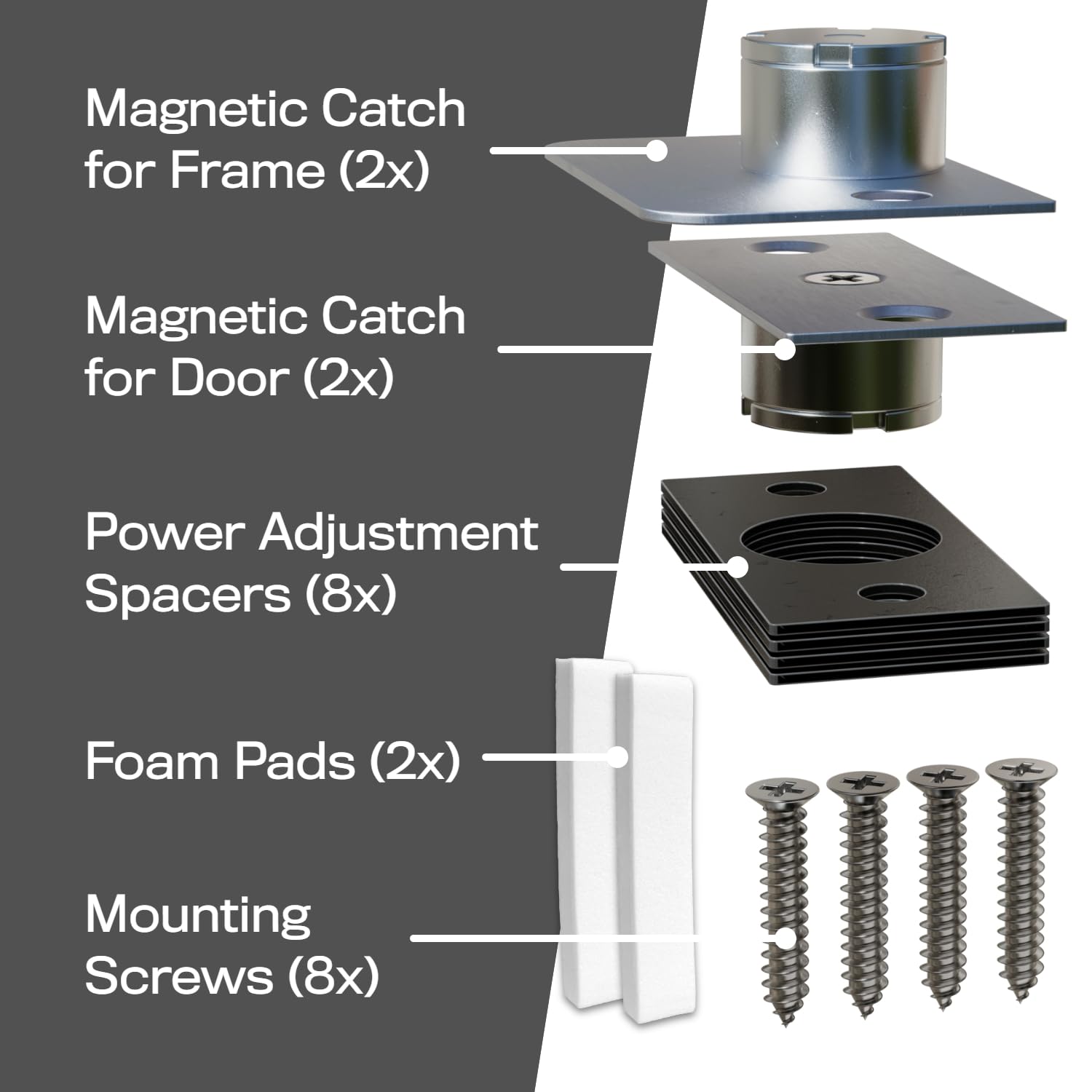 MODTION smooth-opening-closing action demonstrated on double doors.