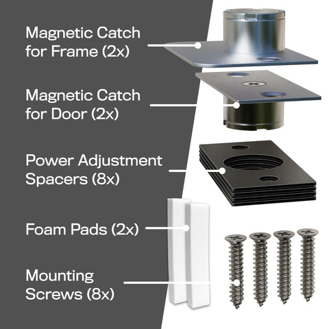 MODTION smooth-opening-closing action demonstrated on double doors.