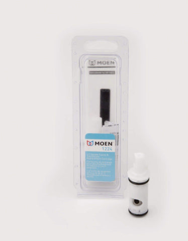 Moen 1224 is compatible with most double-handle Moen faucets.