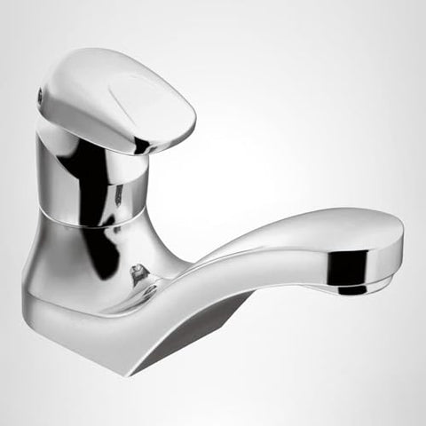 Moen 8884 ADA-compliant lever handle enhances accessibility in busy restrooms.