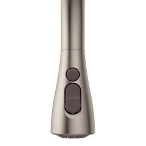 Moen Arbor Wand Kit in Spot Resist Stainless reduces fingerprints for a cleaner, low-maintenance faucet look