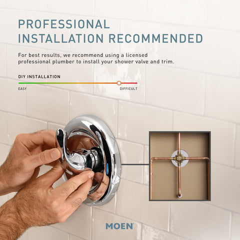 Moen Beric Bronzed Gold handshower emphasizes versatile shower options for everyday comfort.