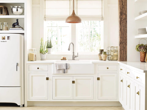 Moen Brantford Power Boost enables faster cleanup with a simple press